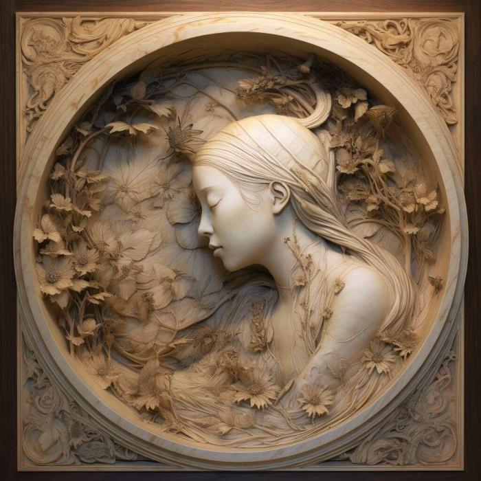 نموذج ثلاثي الأبعاد لآلة CNC 3D Art 